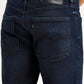 Men's Redloop 511 Navy Blue Slim Fit Mid Rise Jeans - copy View