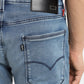 Men's 512 Blue Slim Tapered Fit Jeans