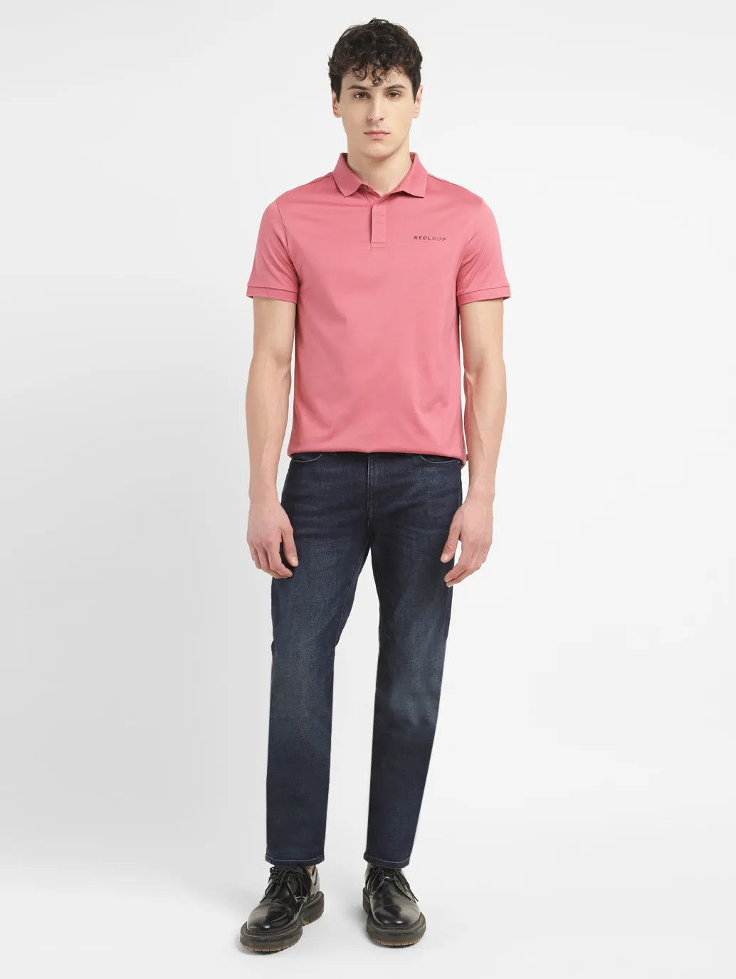 Men's Redloop 511 Blue Slim Fit Mid Rise Jeans