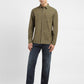 Men's Solid Slim Fit Corduroy Shirt - e00d0358-8752-49b1-9802-1aa3564728f5 View