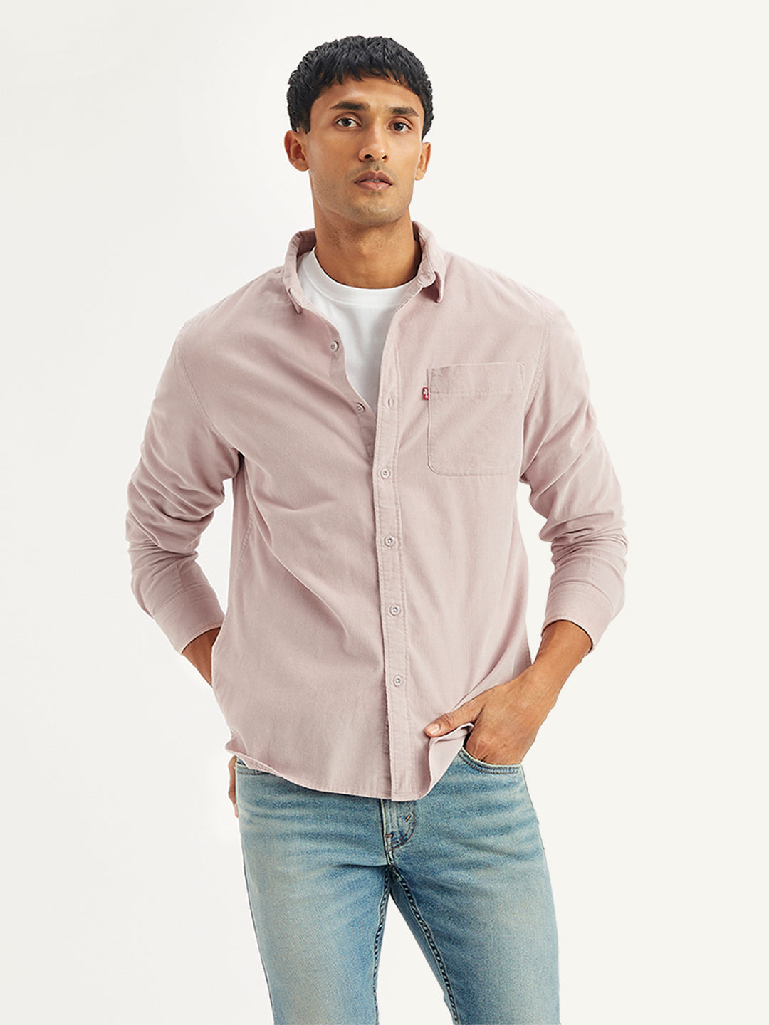 Men's Solid Slim Fit Shirt