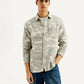 Men's Camo Slim Fit Shirt - Styleshot View