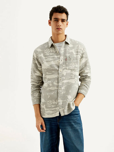 levi's Men's Camo Slim Fit Shirt-picture-23