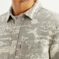 Men's Camo Slim Fit Shirt - Detail View