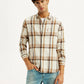 Men's Checkered Multi Color Slim Fit Shirt - Styleshot View