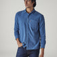 Men's Solid Slim Fit Corduroy Shirt - Styleshot View