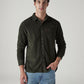 Men's Solid Slim Fit Corduroy Shirt - 20 View
