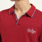 Men's Solid Slim Fit Polo T-shirt