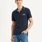 Men's Solid Slim Fit Polo T-shirt - Styleshot View