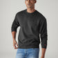 Men's Solid Regular Fit Sweatshirt - Styleshot View