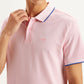 Men's Solid Slim Fit Polo T-Shirt