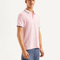 Men's Solid Slim Fit Polo T-Shirt