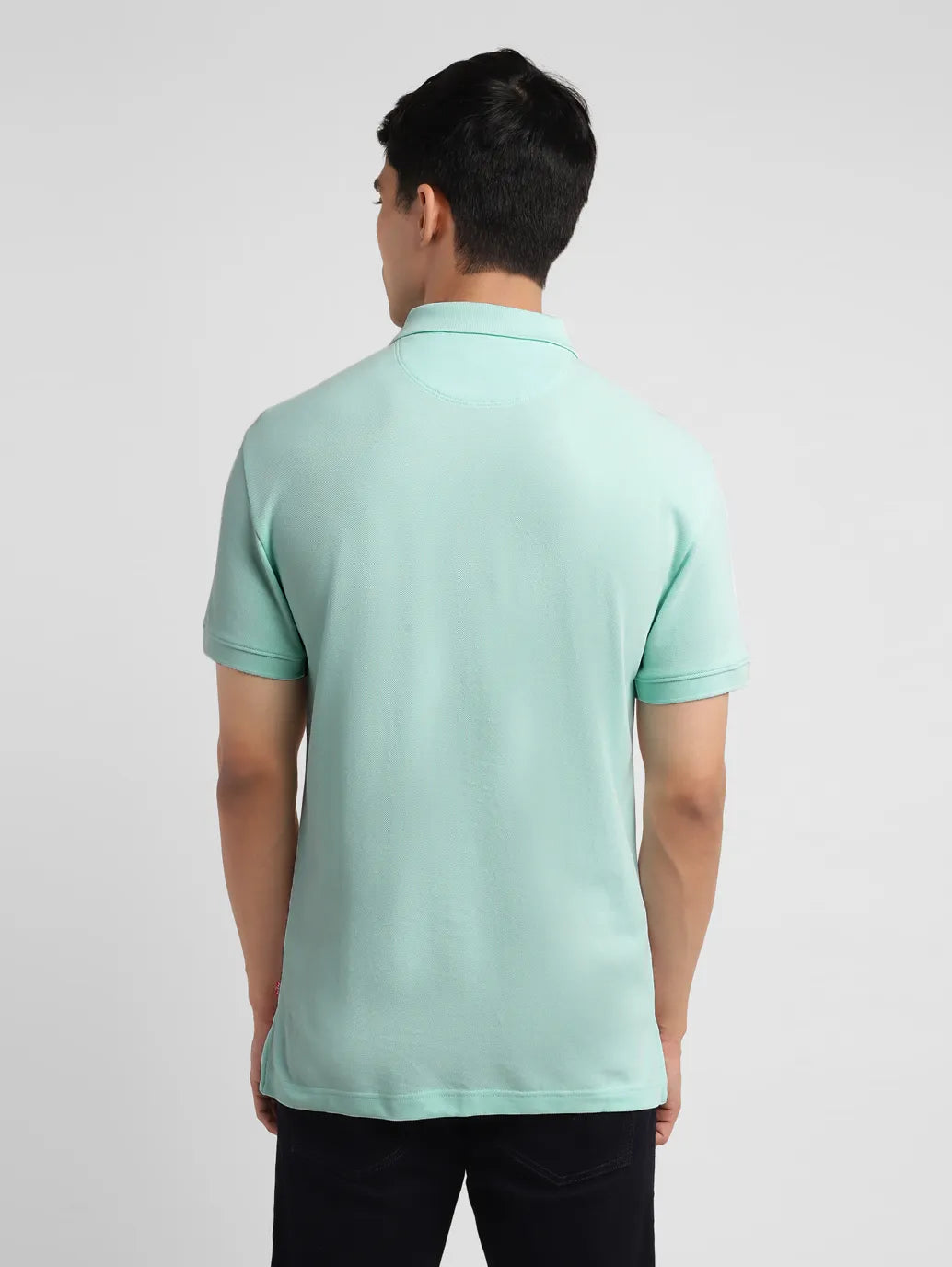 Men's Colorblock Slim Fit Polo T-shirt