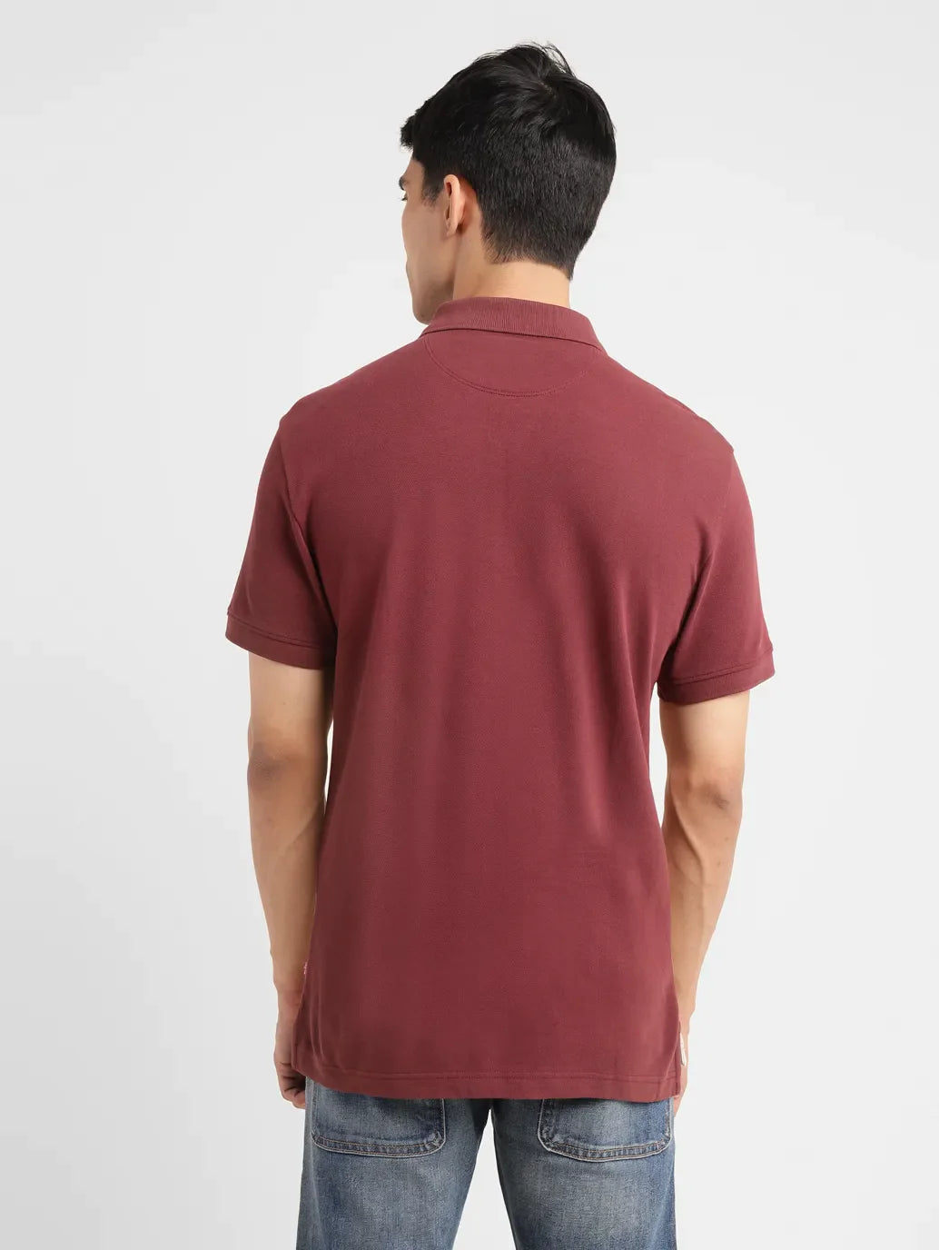 Men's Colorblock Slim Fit Polo T-shirt