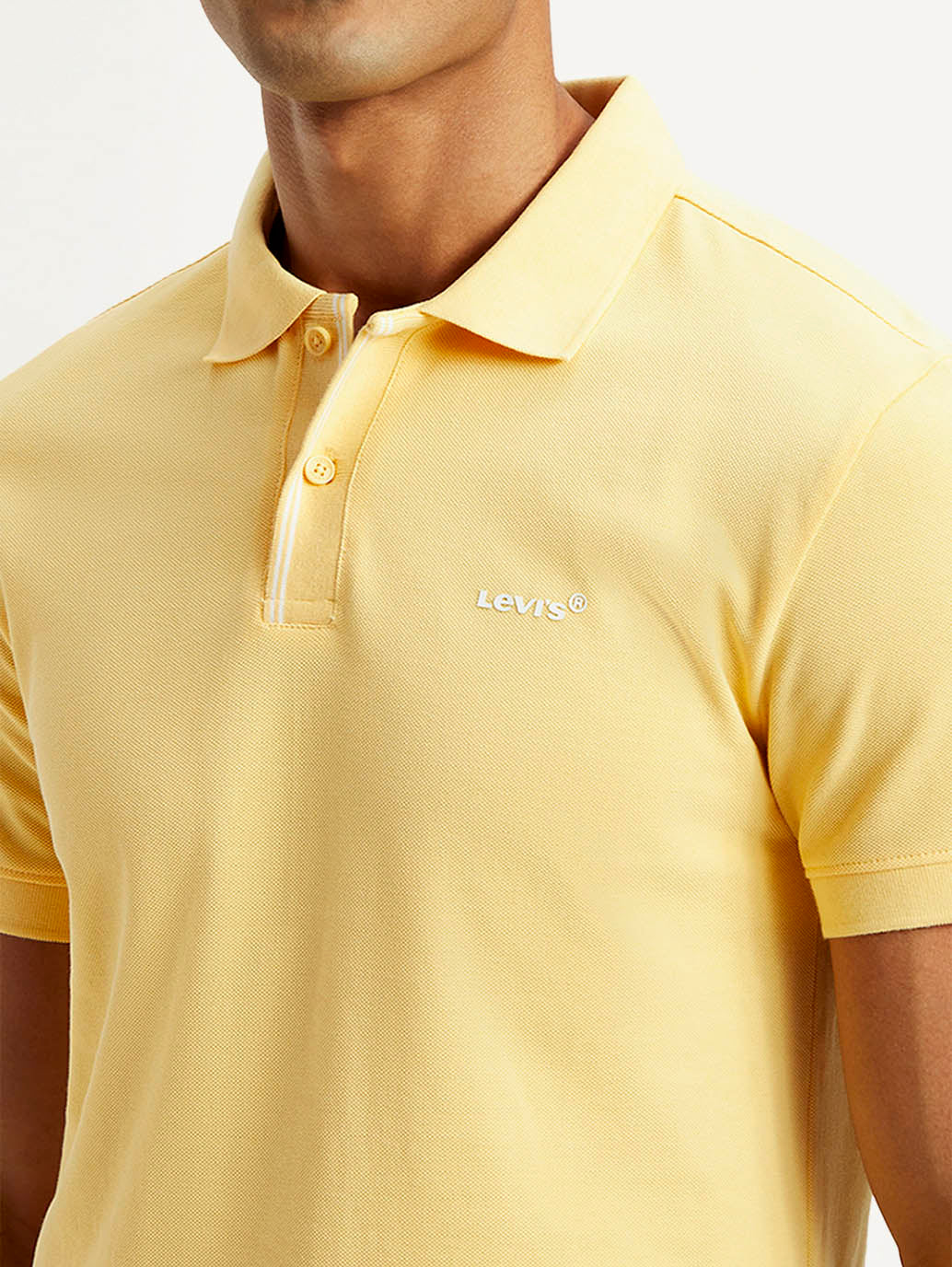 Men's Solid Slim Fit Polo T-shirt - 08e83cc0-37a9-455b-9abe-ad04e77642c4 View