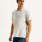 Men's Abstract Print Slim Fit Polo T-Shirt - 20 View