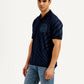 Men's Abstract Print Slim Fit Polo T-Shirt - 20 View