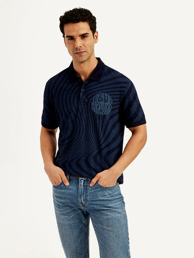 levi's Men's Abstract Print Slim Fit Polo T-Shirt-picture-37