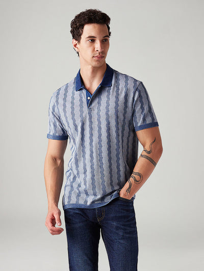 levi's Men's Abstract Slim Fit Polo T-Shirt-picture-22