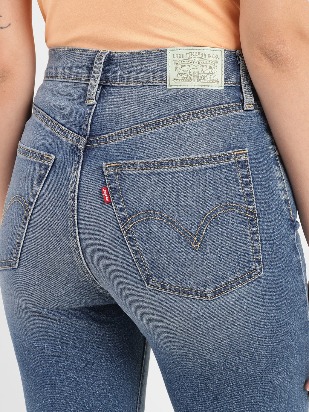 Women's High Rise Ribcage Bootcut Jeans – Levis India Store