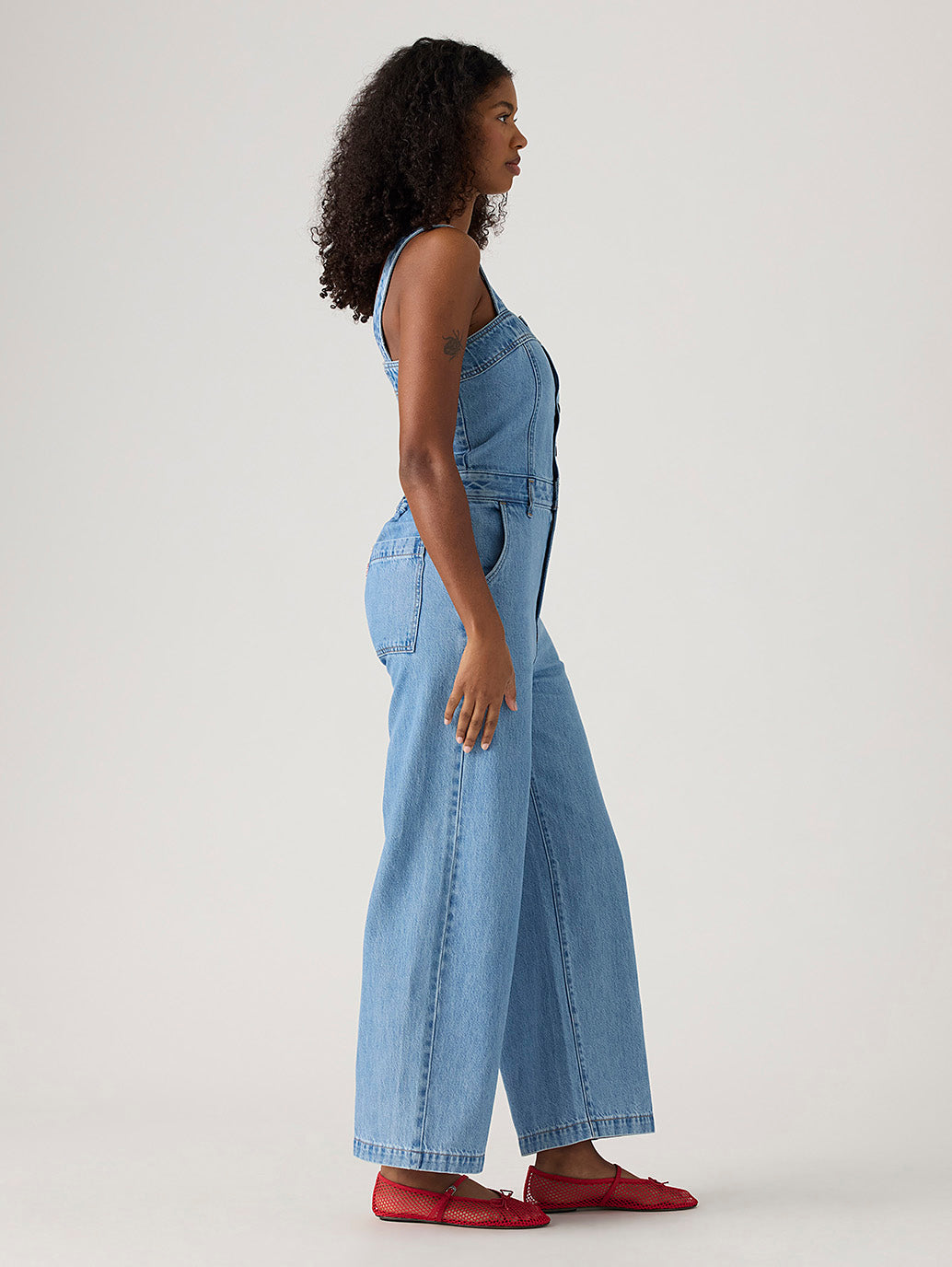 Levi's Women's Drea Jumpsuit - Side View