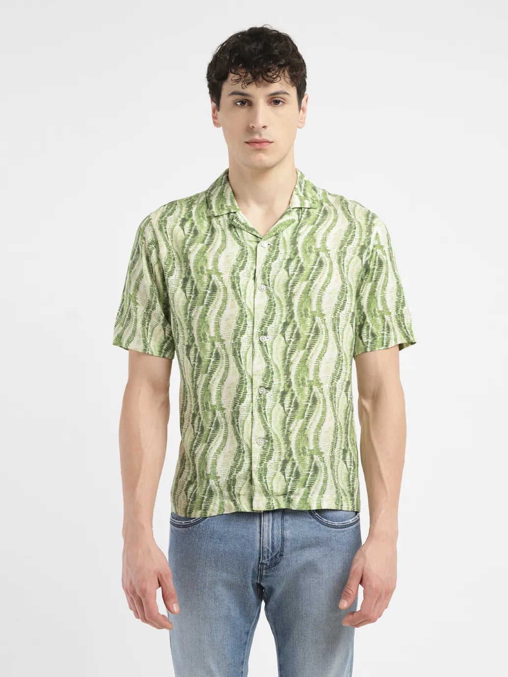 Men's All Over Printed Relaxed Fit Shirt