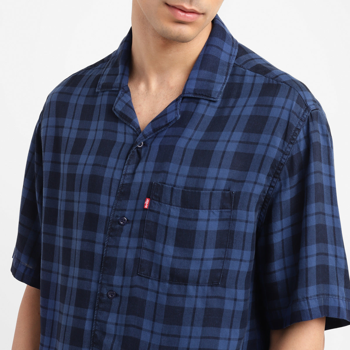 Men's Checkered Relaxed Fit Shirt