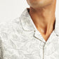 Men's Floral Print Relaxed Fit Camp Shirt