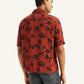 Men's Floral Print Relaxed Fit Camp Shirt