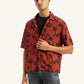 Men's Floral Print Relaxed Fit Camp Shirt