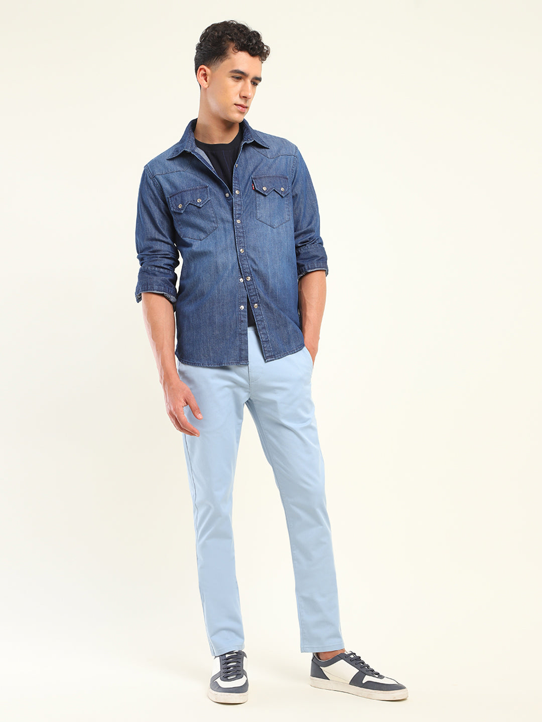 Men's 511 Slim Fit Blue Chinos