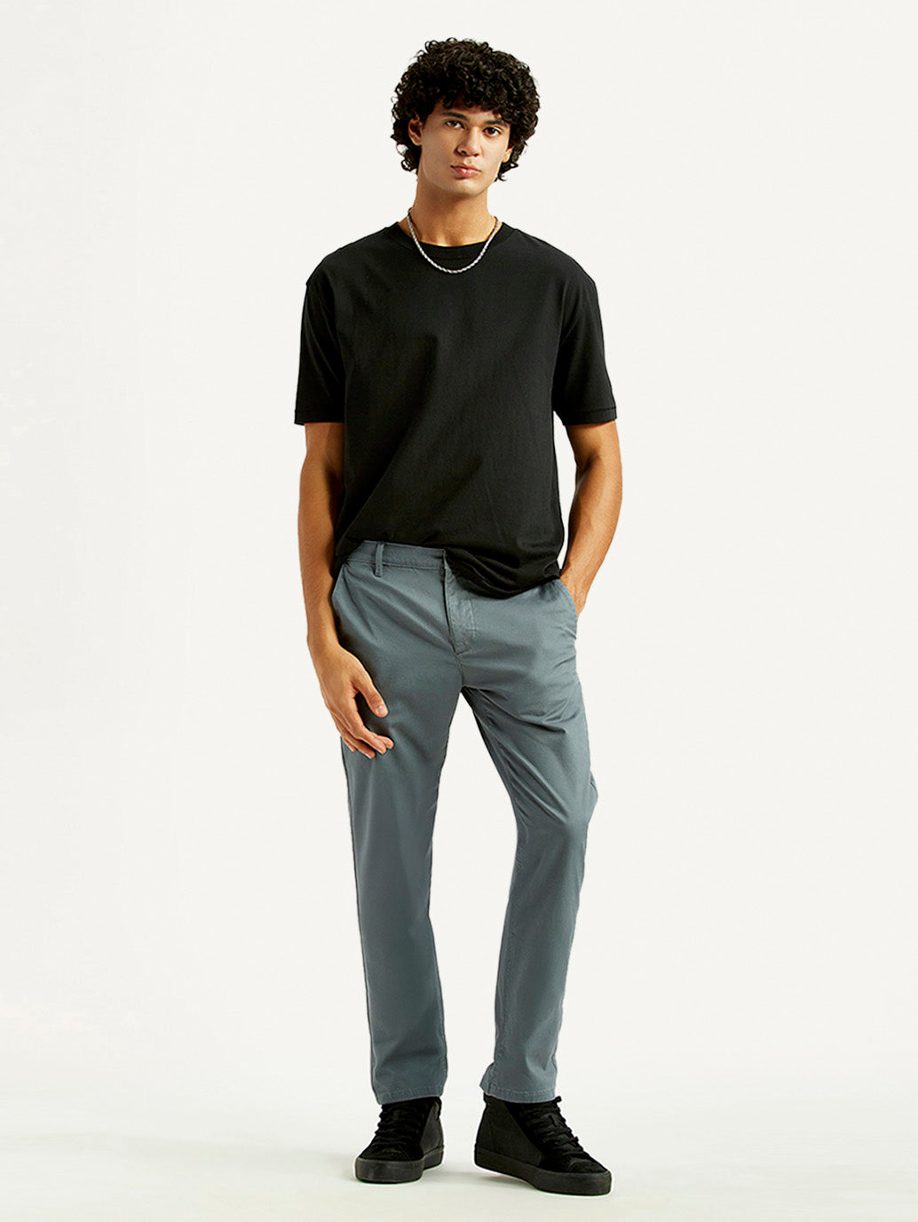 Men's 511 Teal Green Slim Fit Mid Rise Chinos