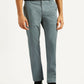 Men's 511 Teal Green Slim Fit Mid Rise Chinos - Front View