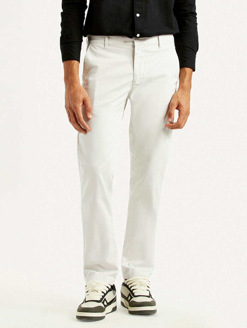 Men's 511 Off White Slim Fit Mid Rise Chinos
