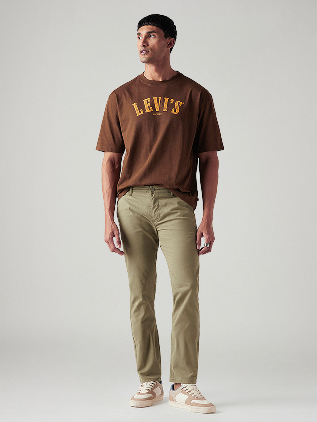 Men's 511 Khaki Slim Fit Mid Rise Chinos