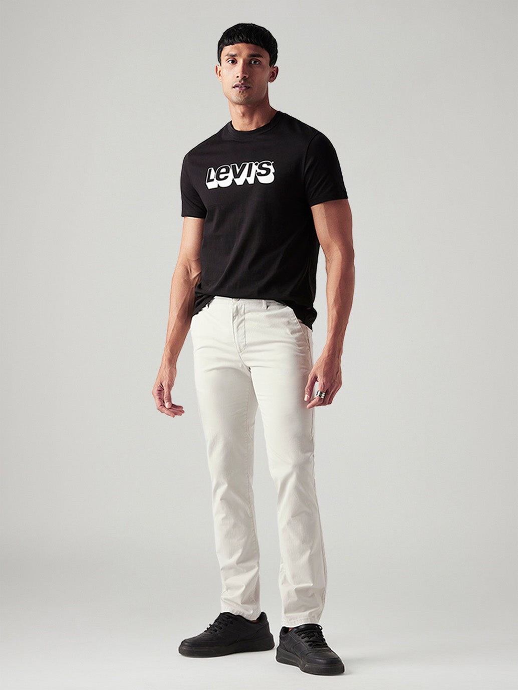 Men's 511 Off White Slim Fit Mid Rise Chinos