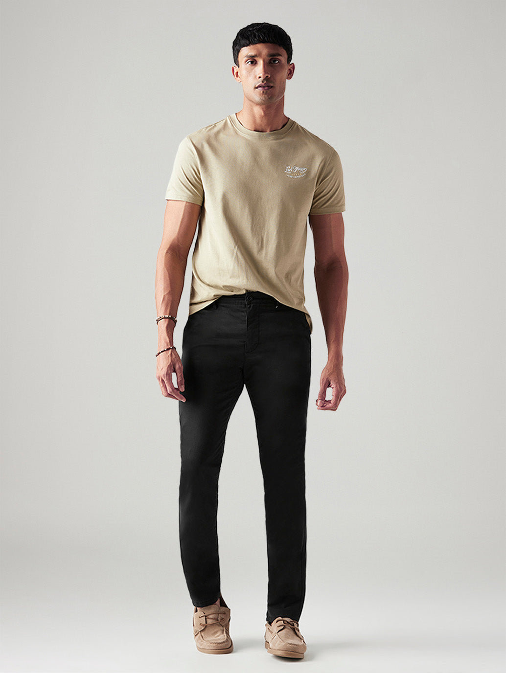 Men's 511 Black Slim Fit Mid Rise Chinos