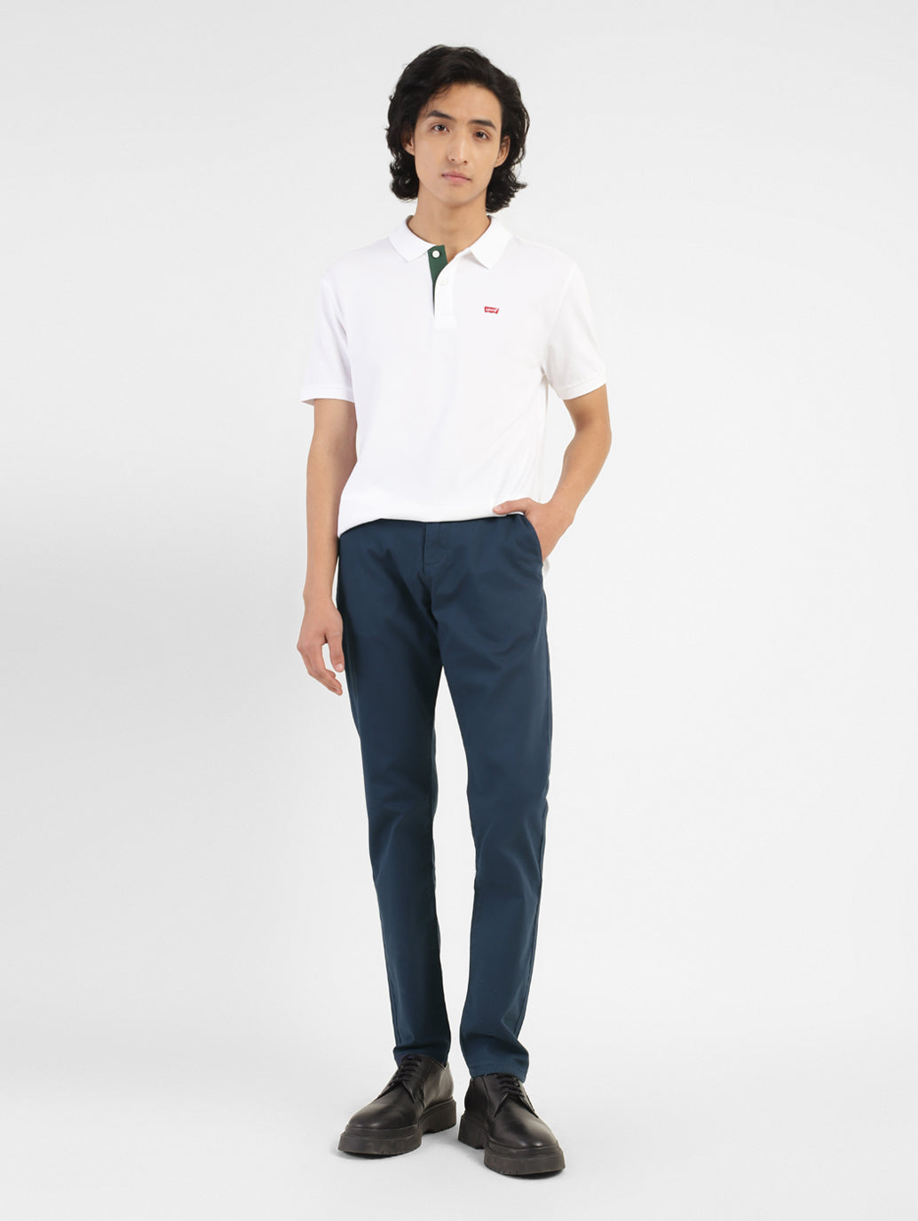 Men's 512 Blue Slim Tapered Fit Chinos