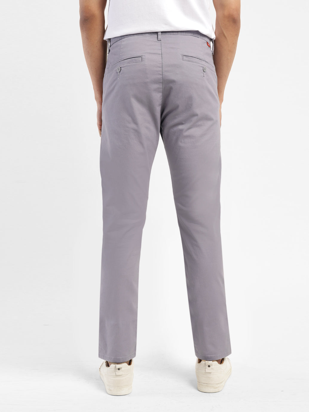 Men's 512 Grey Slim Tapered Fit Chinos