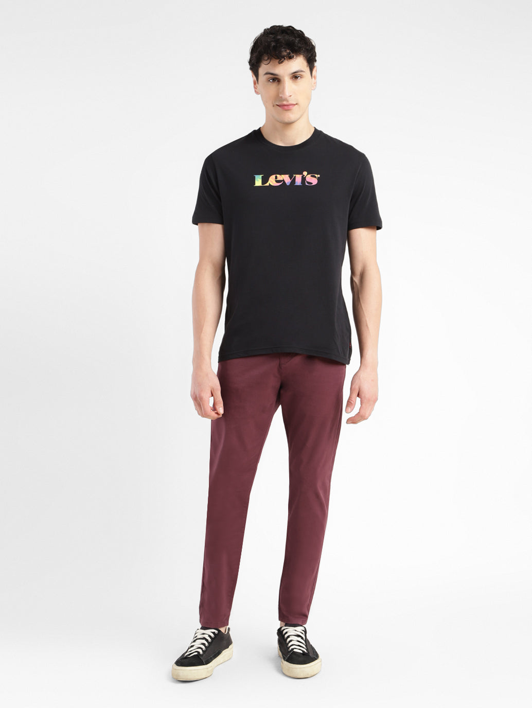 Men's 512 Maroon Slim Tapered Fit Chinos - 66d3a249-d384-49e1-9f4a-4a621593a5c0 View