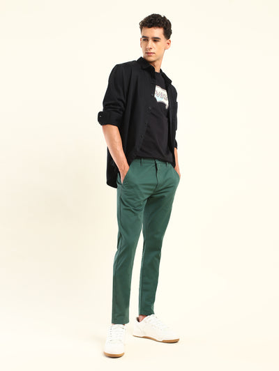 Men's 512 Slim Tapered Fit Green Chinos