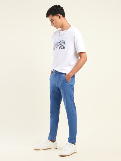 Men's 512 Slim Tapered Fit Blue Chinos-image-4