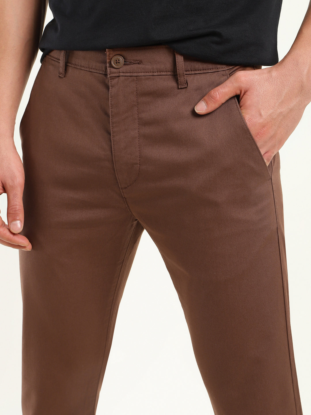 Men's 512 Slim Tapered Fit Brown Chinos