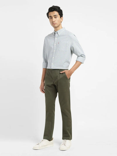 Men's 511 Dark Green Slim Fit Chinos