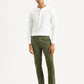 Men's Olive Slim Fit Chinos