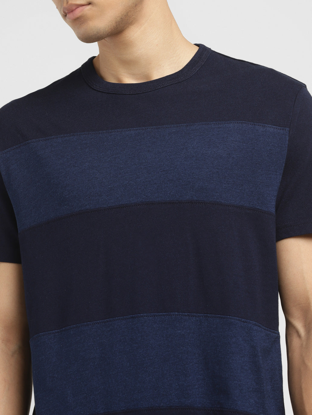 Men's Striped Slim Fit T-shirt