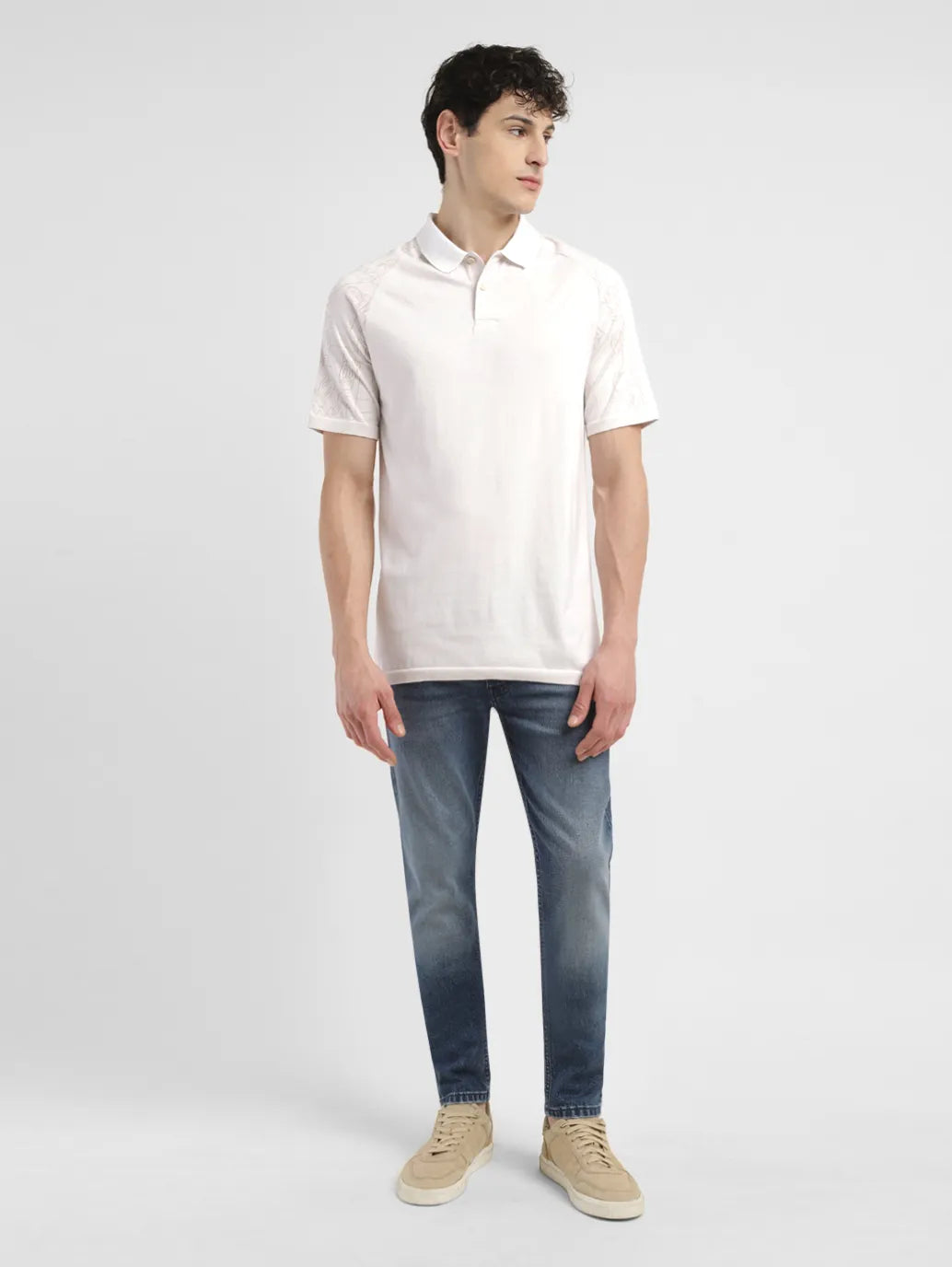 Men's Brand Logo Slim Fit Polo T-shirt – Levis India Store Men's Brand Logo Slim Fit Polo T-shirt – Levis India Store