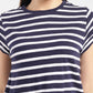 Women's Striped Crew Neck T-shirt - 6d934a5c-39dc-493b-8490-30314d7d7be9 View