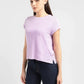 Women's Solid Crew Neck T-shirt - 77413b31-7fd0-4728-8058-8e616231aaba View