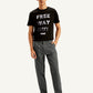 Men's Grey Regular Fit Trousers